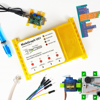 MoleGraph – STEM, nová informatika, programování, školní měření – pojďte to vyzkoušet!